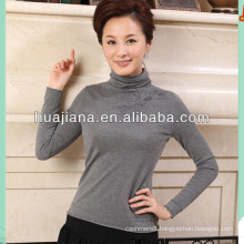 women's finest cashmere knitting turtleneck sweater